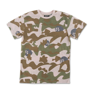 SLUM LTD - PINK DOLPHIN GHOST CAMO TOP Olive