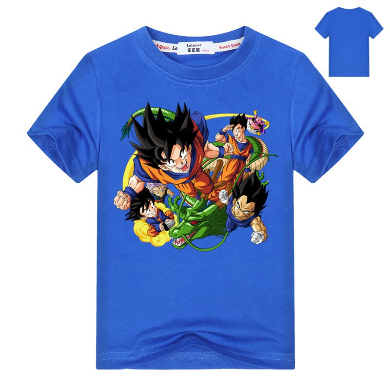 เสอยดแขนสนลายการตน Dragon Ball Z Goku - goku roblox t shirt