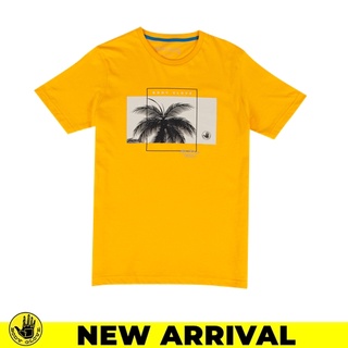 Body Glove Graphic Tee - Yellow เสื้อยืดพิมพ์ลายแขนสั้น Unisex [NEW]