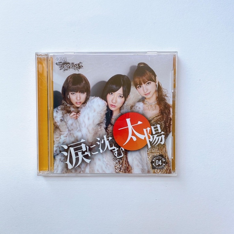 AKB48 CD DVD Team Surprise Single Namida ni Shizumu Taiyou - แผ่นแกะแล้ว
