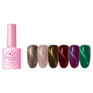 138สี ROHWXY K001-018 สีเจล nail gel polish เจลทาเล็บ สีทาเล็บเจล (สีเบจ) เนื้อแน่น ใช้กับเครื่อง UV/LED