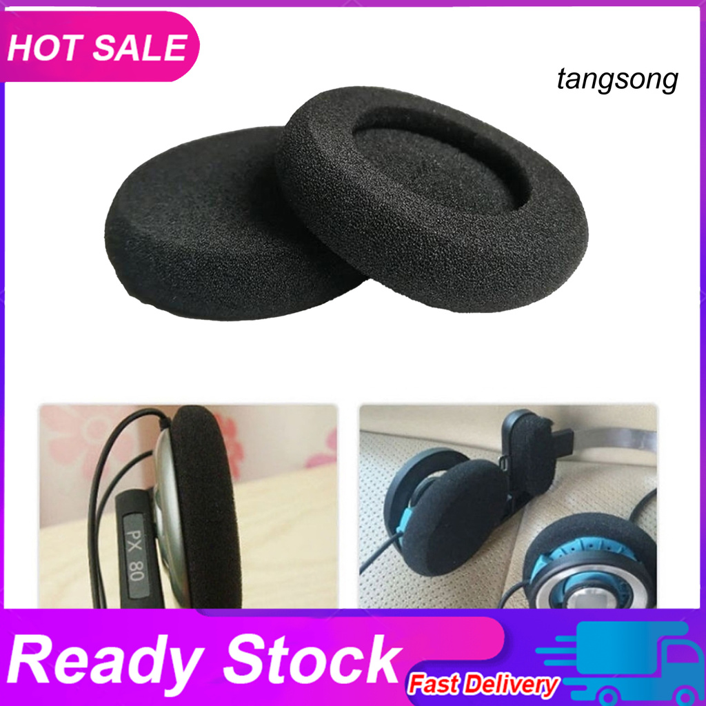 Ts - 2 คู่ 5 ซม . ฟองน้ําหูฟังสําหรับ Sennheiser Px100 / Px100Ii / Px200 / Px80 / Pc131 / Kos Pps