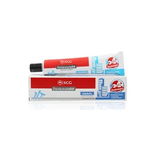กาวทาท่อ PVC ตราช้าง SCG แบบหลอด ชนิดเข้มข้น น้ำยาประสานท่อ SCG