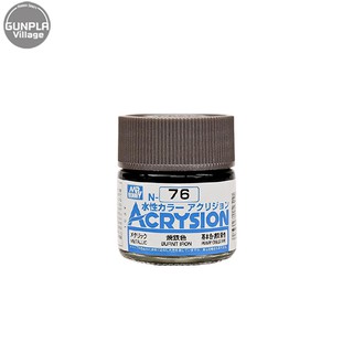 Mr.Hobby MR.ACRYSION COLOR N-76 BURNT IRON 4973028112511 (สี)