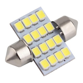 Easternauto ไฟ LED 16SMD 12 โวลต์ DC สำหรับติดภายในรถยนต์