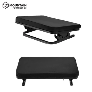 MOUNTAIIN ที่พักเท้าเพื่อสุขภาพ แท่นวางเท้า ที่วางเท้า รุ่น FOOTREST-03 ปรับระดับได้ แบบนุ่มสบาย
