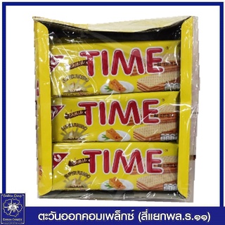 ไทม์ เวเฟอร์สอดไส้ครีมรสชีส 34 กรัม แพ็ค 12 ซอง(408 กรัม) ขนม 7384