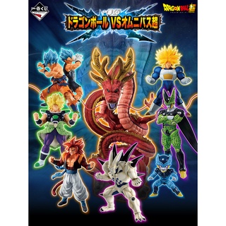 【BJ Toy】 BANDAI Ichiban Kuji Dragon Ball VS Omnibus Super (green cat sticker) Figure