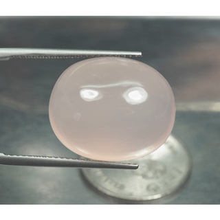 คาลซิโดนีสีชมพู (Pink Chalcedony) 17.75 กะรัต (10204)