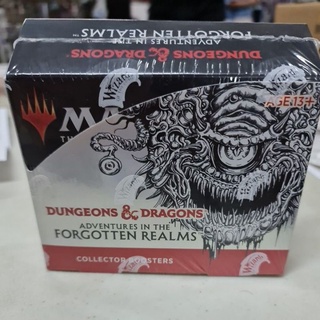 MTG - Magic The Gathering - AFR Collector Booster Box, Dungeons&amp;Dragon adventures in the forgotten realms (New) (Sealed)