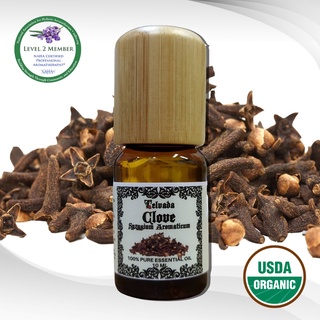 Clove USDA Organic Essential Oil น้ำมันหอมระเหย การพลู ออร์แกนิค