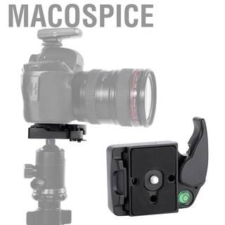 Macospice Quick Release Adapter QR Plate Aluminum Alloy Durable for DSLR PL-2000