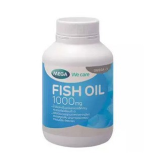 Mega We Care Fish Oil 1000 mg 30 เม็ด (14530)