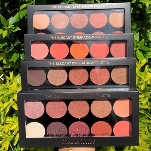 พาเลทตา 12 สี ซิเวนน่า เนื้อดินน้ำมัน HF377 SIVANNA THE ELEGANT EYESHADOW PALETTE