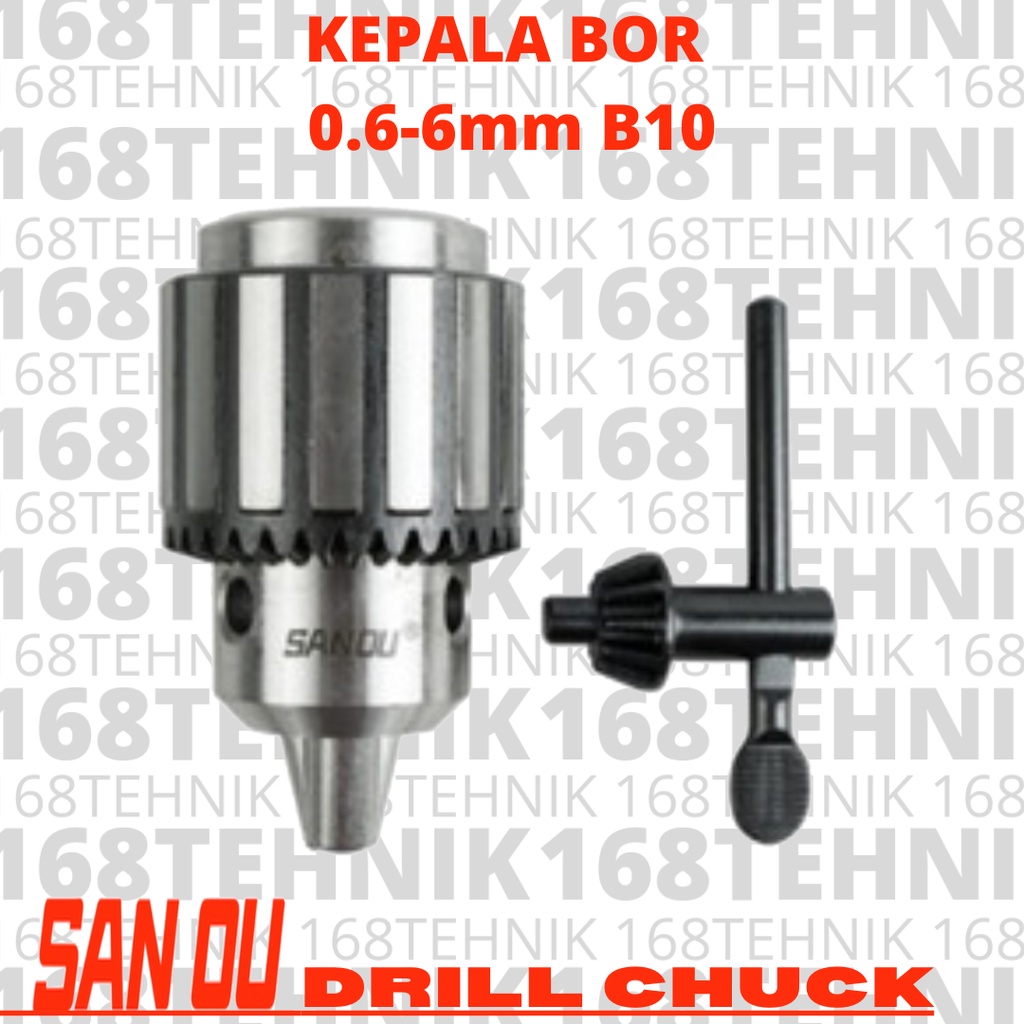 6MM B10 DRILL CHUCK (0.6-6MM) B10 MINI SAN OU