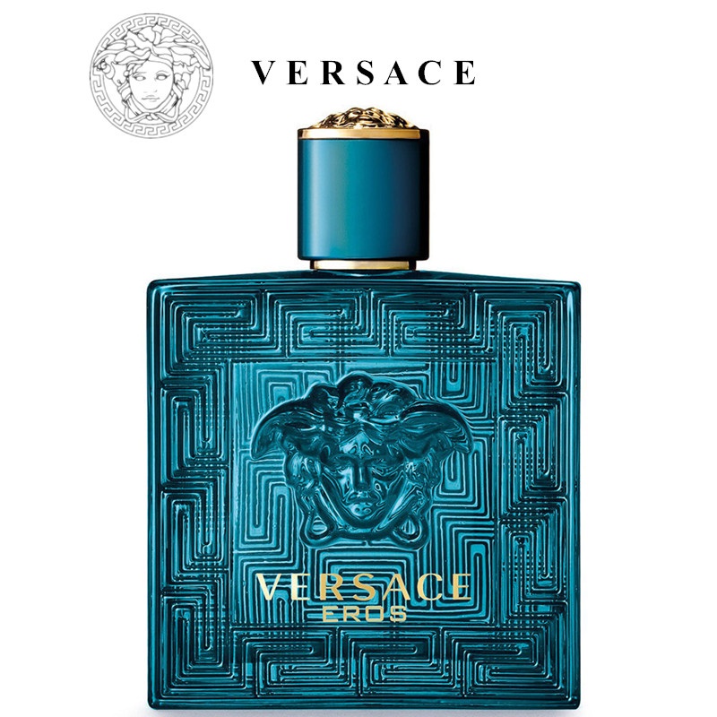 Versace Eros Homme EDT 100ml เวอซาเช่ น้ำหอมสำหรับผู้ชาย/versace น้ําหอมแท้/น้ําหอม、 แท้100%