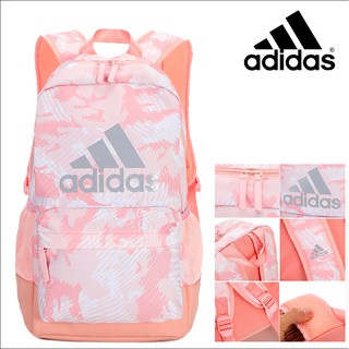 ADIDAS ADS[จัดส่งในสต็อก] [จัดส่งในกทม.] กระเป๋าเป้สปอร์ตแฟชั่น Adidas girl backpack สีชมพูมี 4 แบบให้เลือก