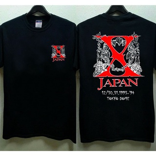 เสื้อยืดลําลอง แขนสั้น พิมพ์ลาย Rare Vtg 90S 1993 X Japan Concert สําหรับผู้ชาย