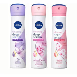 NIVEA Whitening Deep Serum นีเวียสเปรย์ไวท์เทนนิ่งดีพเซรั่ม 150 มล.