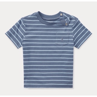 เสื้อยืด Polo Ralph Lauren Striped Cotton Jersey (baby boy) 24 month ของแท้ 100%