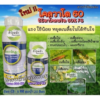 โคลวาโด้ อิมิดาคลอพริด60% ฆ่าเพลี้ยไฟได้เด็ดขาด อัตราการใช้น้อย