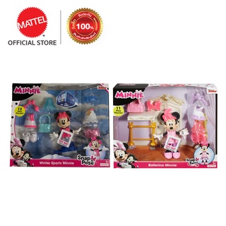 Disney Minnie Mouse  Play Set ดิสนีย์ มินนี่ เมาส์ ชุดกีฬาฤดูหนาว มินนี่ (DTR92 CH)