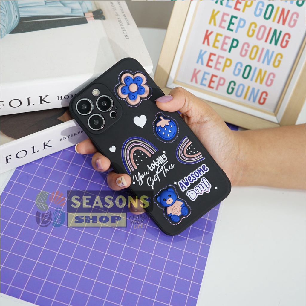 3D นูนกรณี Realme C35 Realme 8 (4G) Realme (5G) Realme 8 Pro Realme 7 Realme 7i/C17 Realme 6 Realme 