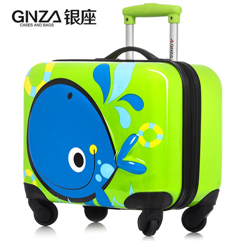 ◍◈ กระเป๋ารถเข็นเดินทาง กระเป๋าเดินทางพกพา Clearance Ginza เด็กน่ารักกระเป๋าเดินทางรถเข็นการ์ตูนกระเป๋าเดินทางขนาดเล็กกร