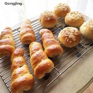 [Gong]12 ชิ้น กรวยหลอดครัวซองต์ กรวยแตรเกลียวเหล็กม้วนครีมขนมปังแม่พิมพ์