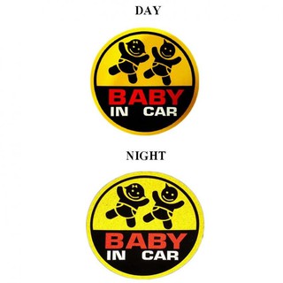 สติกเกอร์ สะท้อนแสง 3M แต่งซิ่ง ลายข้างรถ ติดกระจก รถยนต์ BABY INCAR (STICKER CAR)