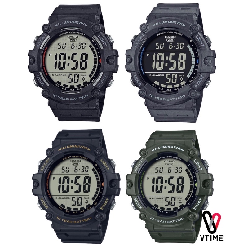นาฬิกาข้อมือ CASIO รุ่น AE-1500WH-1A | AE-1500WH-8B | Shopee Thailand