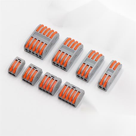 Sentoshi ตัวต่อสายไฟ เต๋าต่อสาย เชื่อมต่อสายไฟ 2ช่อง 3ช่อง 5ช่อง Terminal PCT Connector