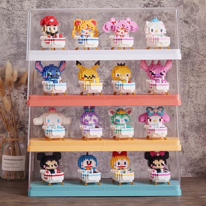 ตัวต่อนาโนการ์ตูนอ่างอาบน้ำซีรีส์บล็อกCinnamoroll สเตลลาลู ของขวัญสำหรับเด็ก มินนี่ นาโนบล็อค – โปรปัง