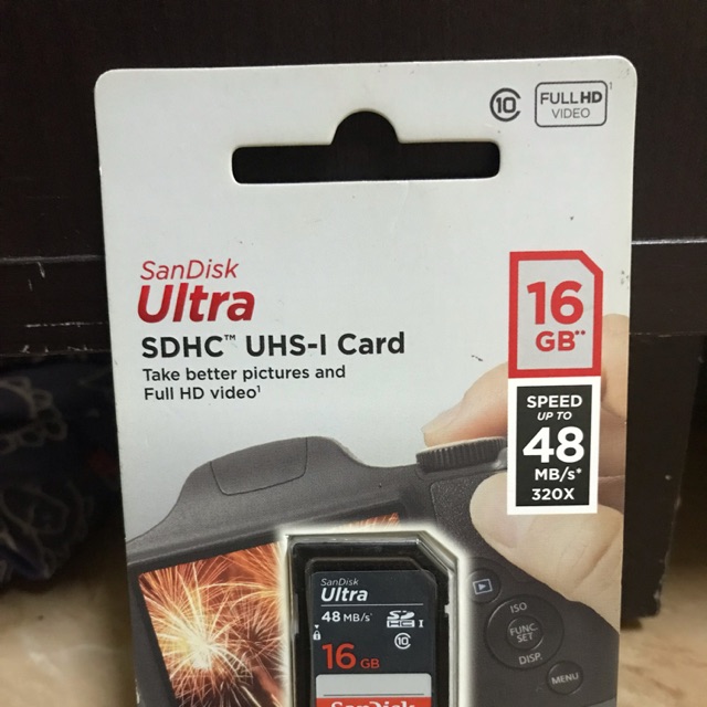SD card 16 gb sandisk