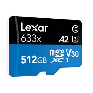 Lexar 512GB High Performance Micro SDXC 633x with SD Adapter #1