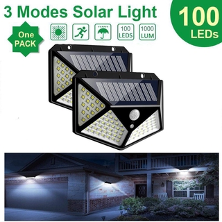 Solar lights 3 โหมด ไฟโซล่า ไฟสปอตไลท์ กันน้ำ ไฟ Solar Cell ใช้พลังงานแสงอาทิตย์ โซลาเซลล์ ไฟถนนเซล ไฟกันน้ำกลางแจ้ง