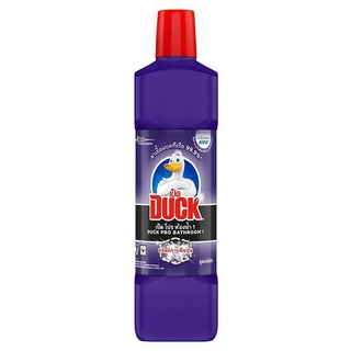 🔥สินค้าขายดี!! เป็ด โปร ผลิตภัณฑ์ทำความสะอาดห้องน้ำ สูตร 1 สีม่วง 300 มล. DUCK Pro Bathroom Cleaner 1 Purple Bottle 300