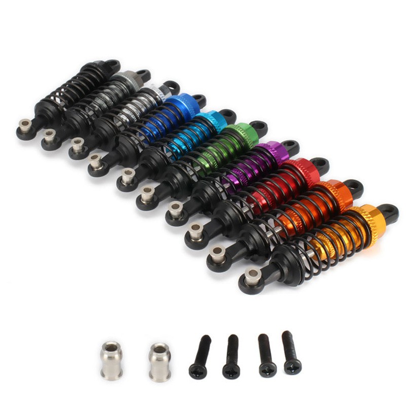 โช๊คอัพ 65 มม. สําหรับรถของเล่น Rc 1/18 Wltoys A959 A969 A979 K929 Hpi Hsp Traxxas Losi Tamiya 2 ชิ้น