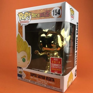 Funko POP Super Saiyan Vegeta Gold Dragon Ball Z Exclusive SDCC 154