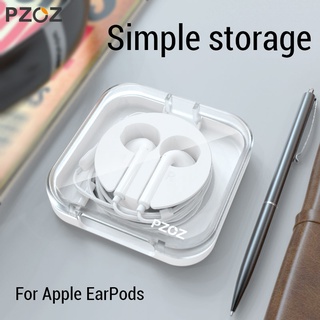 Pzoz เคสหูฟัง แบบมีสาย สําหรับ Apple EarPods