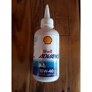 เชลล์ advance scooter gear oil 0.12 ml.