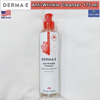 เดอมา อี คลีนซิ่ง Anti-Wrinkle Cleanser 175 ml - Derma E