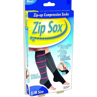 Zip sox ถุงเท้าสุขภาพแก้เส้นเลือดขอด