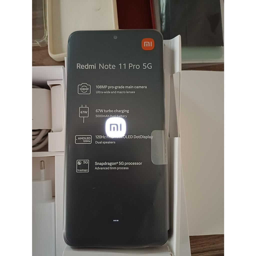 redmi note 11 pro 5G  8/128 GB snapdragon 695 จอใหญ่ 6.67 นิ้ว (มือสอง)