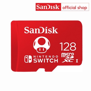 แหล่งขายและราคาSanDisk microSDXC for the Nintendo Switch 128GB ลายมาริโอ้ (SDSQXAO-128G-GN3ZN, Mario)อาจถูกใจคุณ