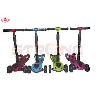 SKA KID SCOOTER HL-W01 SCOOTER (สีฟ้า ชมพู เขียว แดง)