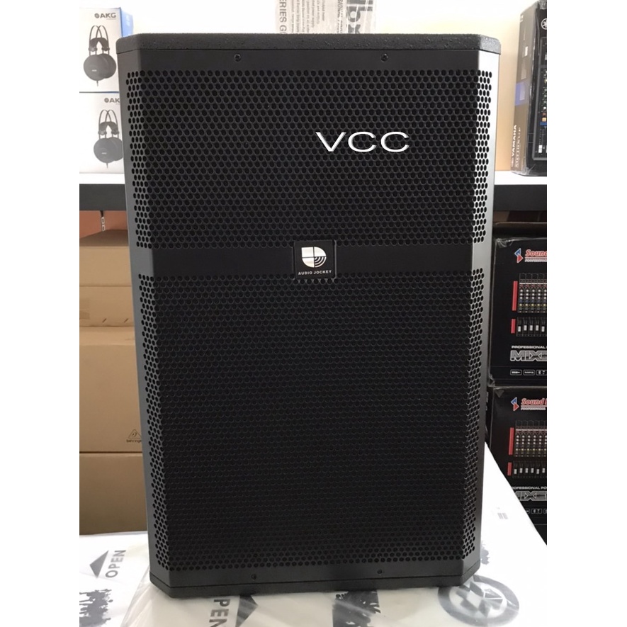 Audio Jockyตู้ลำโพงModel AJX - 715 กำลังไฟฟ้า 350วัตต์ 8โอห์ม ขนาด 15นิ้ว มีช่อง 2 ช่อง IN/OUTราคาต่