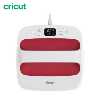 Cricut Easypress 2 Machine Raspberry เครื่องรีดร้อนขนาด 9x9 นิ้ว เหมาะสำหรับเสื้อยืดธรรมดา กระเป๋าโท้ท หมอน ผ้ากันเปื้อน รับประกัน 1 ปี