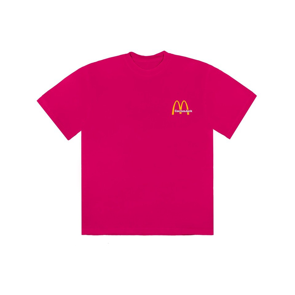 Travis Scott x McDonald's Vintage Action Figure II T-Shirt Pink