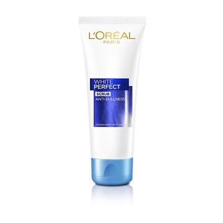 สุดยอด!✅ LOREAL PARIS ลอรีอัล ปารีส ไวท์เพอร์เฟ็คท์ โฟม สครับ 100 มล. 🚚พร้อมส่ง!! 💨